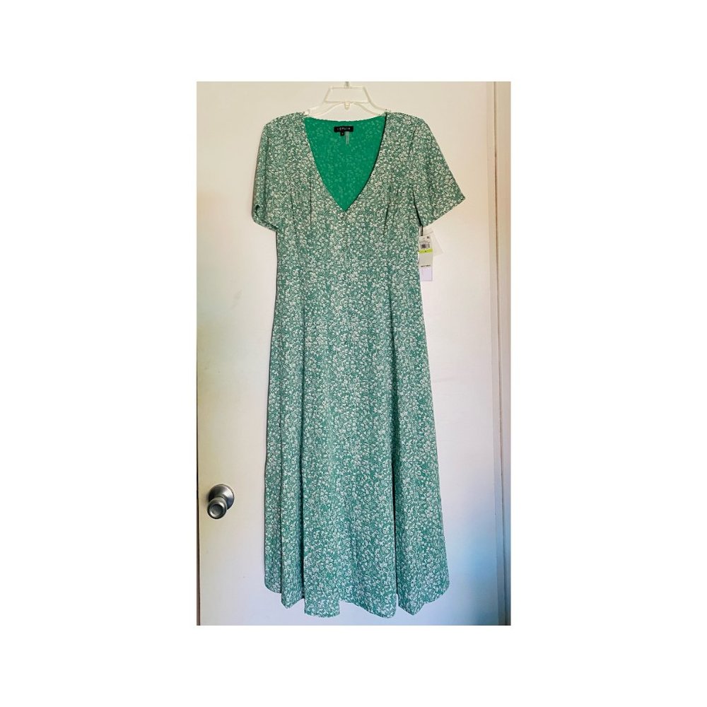 1. STATE  / The folk dress / Fresh grass / Sz 4